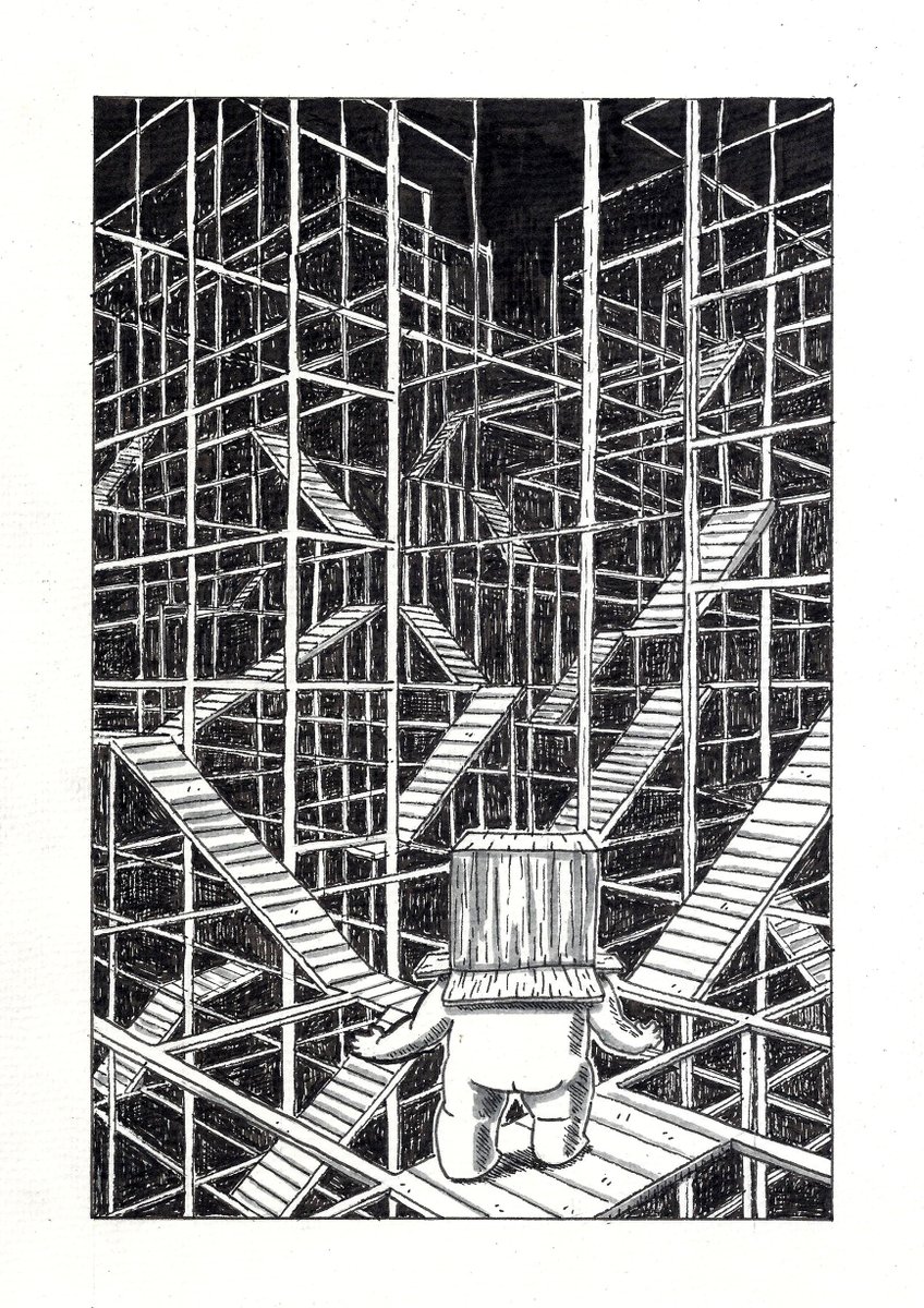 artXbang's tweet photo. The Framework Beneath - Day 28 Skeletal - #inktober2025skeletal https://t.co/vhBZ2iBVAh https://t.co/DWw8IQKV9W