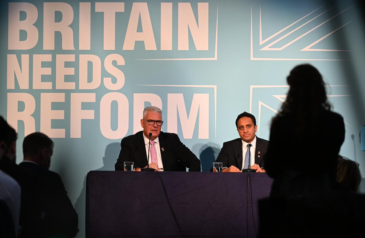 ZiaYusufUK's tweet image. Today @LeeAndersonMP_ and I announced how Reform will help millions of people back to work and save £30 billion over 5 years by reforming PIP. 🇬🇧