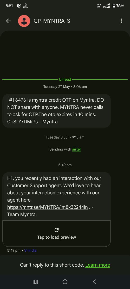 iamupendra_'s tweet photo. @MyntraSupport I haven't talk with there customer care still they pretaining that my query has in process @myntra @AJIOLife @AjioCares @MyNykaa it's totally fake!!!!!!!!!!!! https://t.co/2WuJlOUIDX