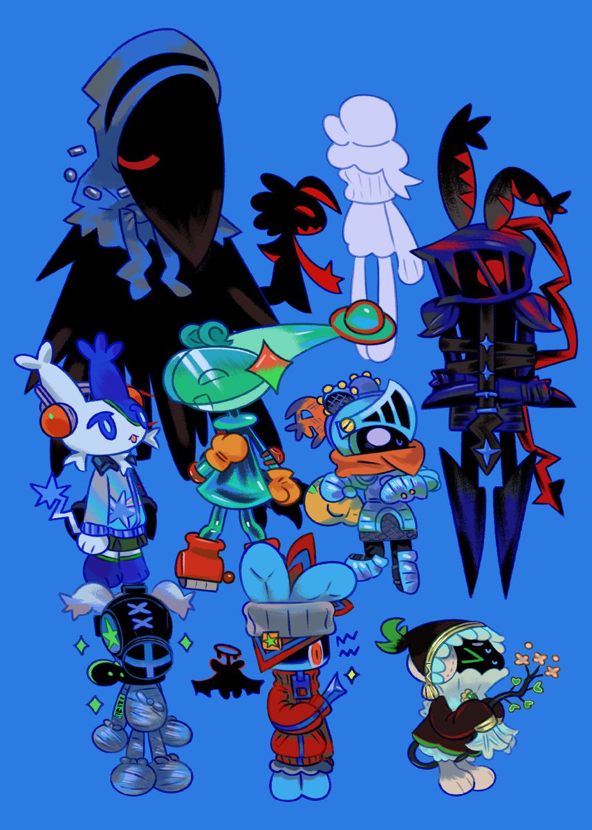 コミティアで出すイラスト再録本の暫定表紙