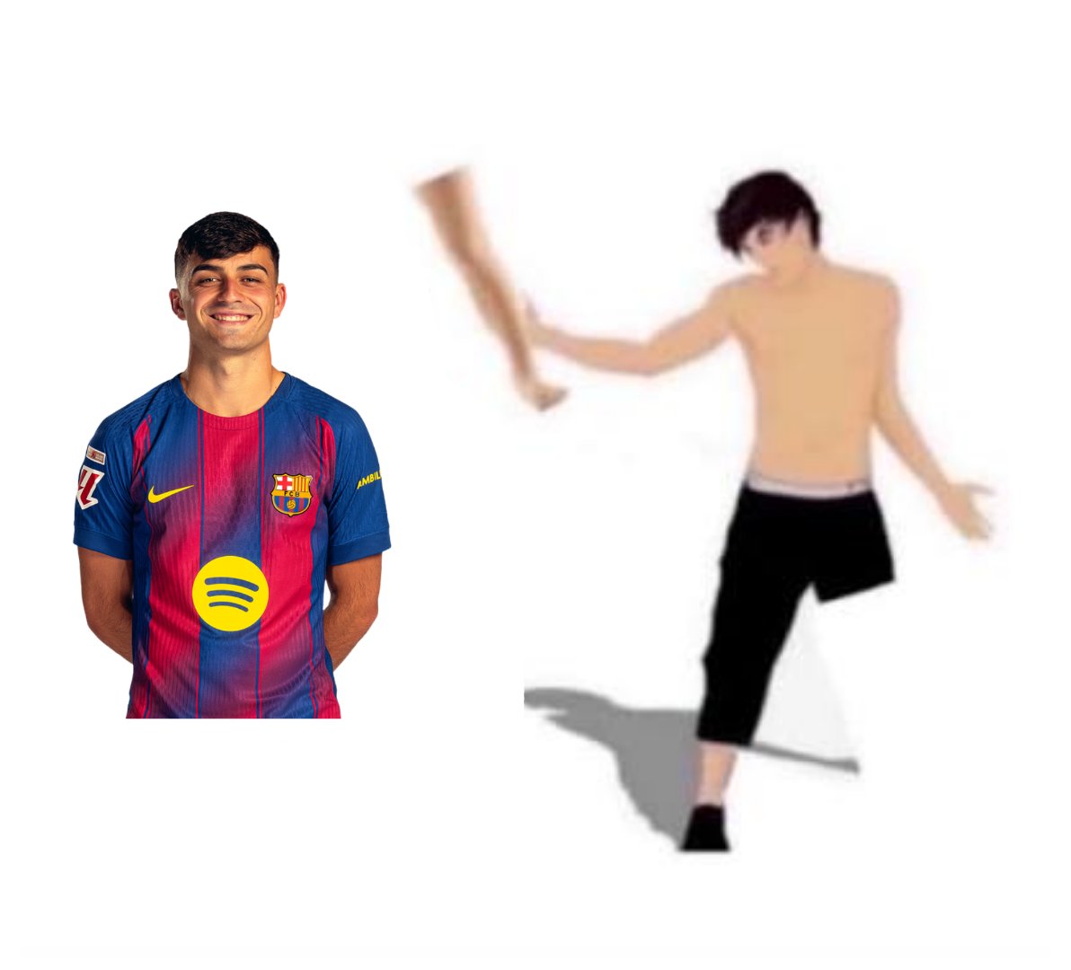 CrimsonEliott's tweet image. Pedri just take my leg