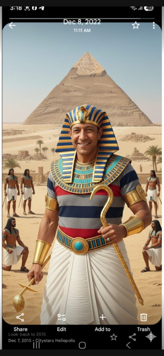 sameheisa's tweet image. وبناة الاهرام في سالف الدهر.
كفوني الكلام عند التحدي 
🇪🇬❤️#المتحف_المصري_الكبير