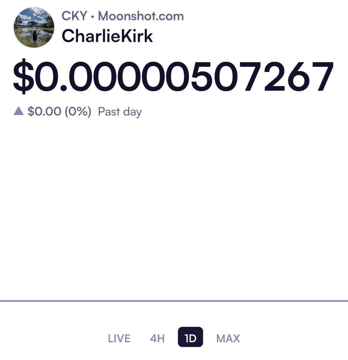 Trezza101's tweet photo. Check out CharlieKirk on Moonshot: https://t.co/7GiuV0e7ND https://t.co/GI57wA0FwU