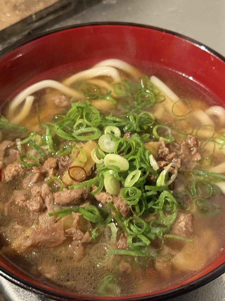 wig_choki2's tweet photo. どきどきうどん食べたすぎて家でそれっぽいの作ってみたけどめっちゃ美味しい https://t.co/uZN8oFFP93