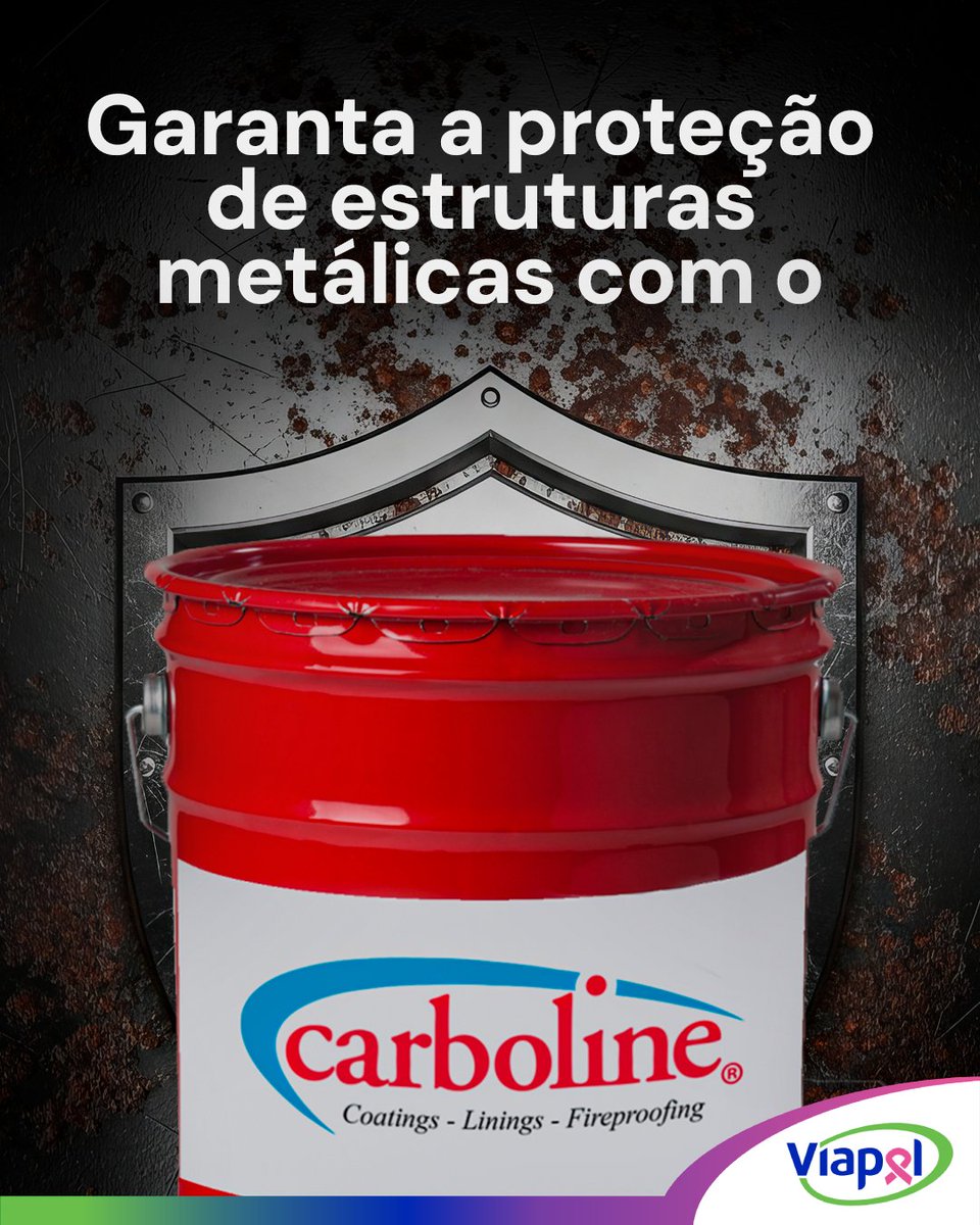 viapol_social's tweet photo. Quando você aplica a tinta anticorrosiva MULTI-GARD® 27 – Epóxi D.F, uma camada protetora resistente e de alta durabilidade é formada para garantir a segurança de equipamentos e estruturas metálicas. 🛡️
Com excelente custo-benefício e versatilidade, a #MultiGard permite diversas aplicações em estruturas metálicas, como jateamento abrasivo, indústrias químicas, manutenção de tanques, tubulações metálicas e muito mais.
Conte com a tecnologia do sistema Carboline e das soluções Viapol para resultados confiáveis e profissionais. ⚙️
#Viapol #Carboline #Impermeabilizante #SoluçõesViapol