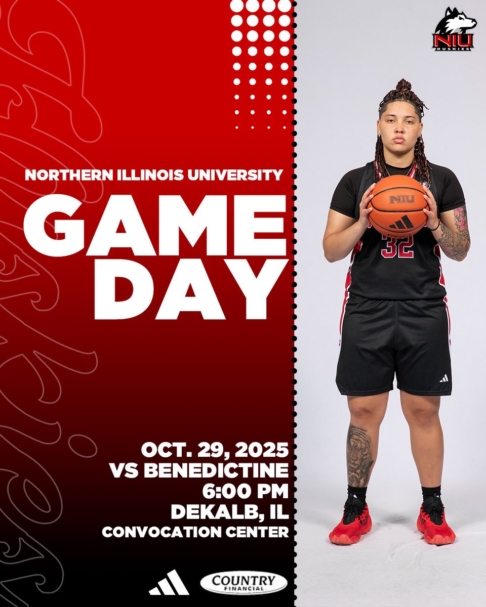 We're Back!

🆚 Benedictine (Exhibition)
📍NIU Convocation Center | DeKalb, IL
⏰ 6 PM
📊 tinyurl.com/574rkdk4
🎟️ tinyurl.com/txcbt75k