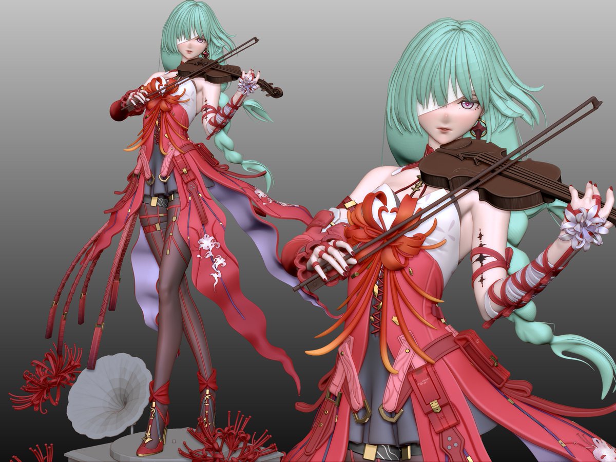 Phrolova sculpting wip 
#鳴潮 #WutheringWaves #Wuwafanart