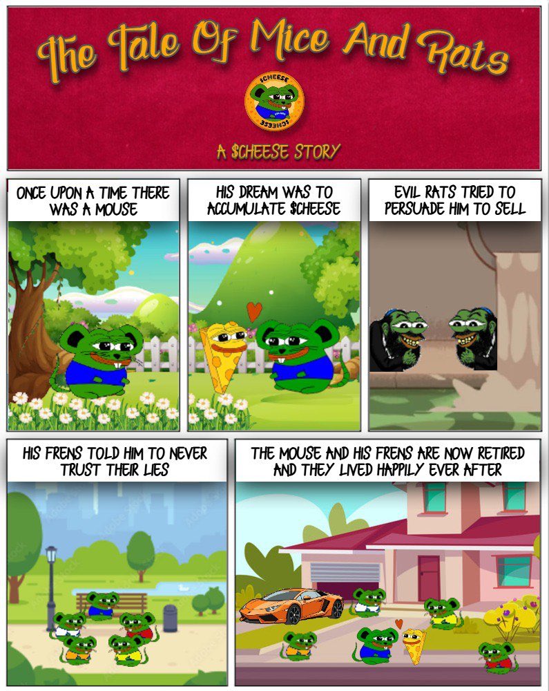 A $CHEESE story 🧀💊