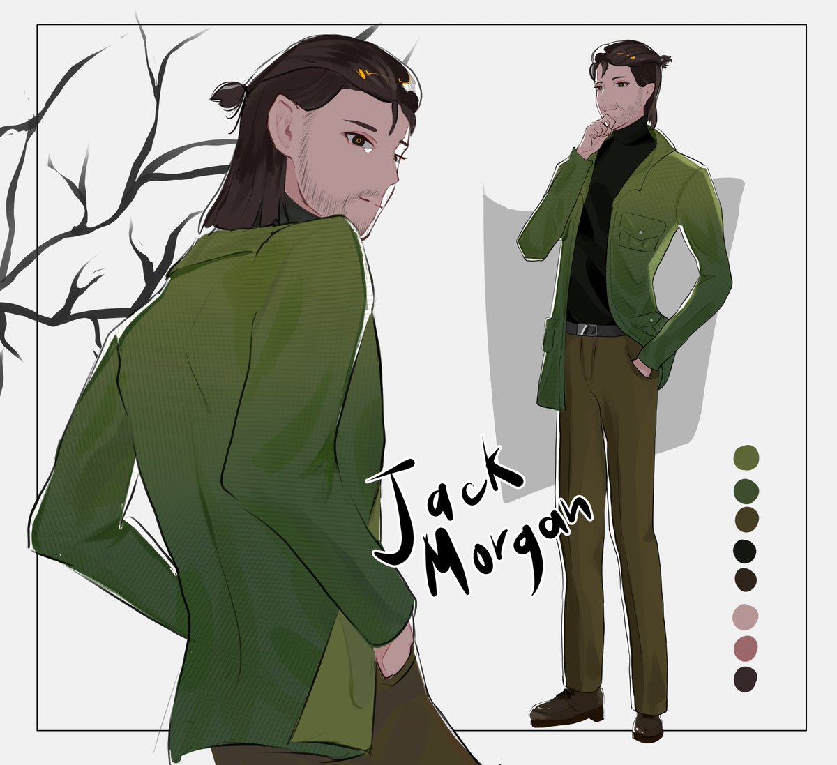 Jack Morgan artwork by the talented <a href="/arukidon/">ARU⚡VGen comms open!</a>