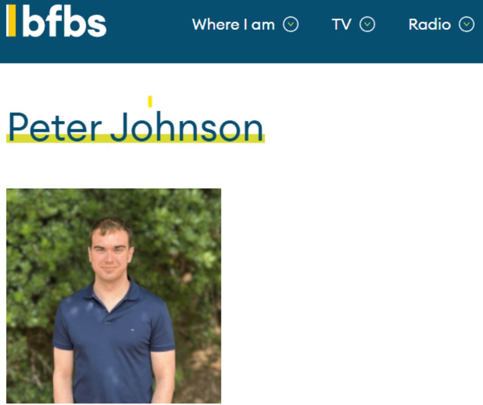 Our CEO Ian Flint is on BFBS Radio's Colchester Afternoon Show with Peter Johnson today (29 October) at around 2.45pm. Listen online live at bfbs.com/radio/stations… or later on catch-up at bfbs.com/radio/catchup/…