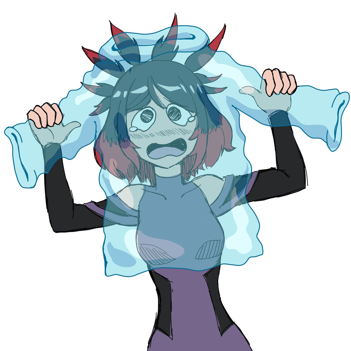 JLArtz55's tweet image. So @rarityfangirl told me someone in her chat during Monday&apos;s stream had a brilliant idea for a Yugioh Go Rush Shitpost, and I couldn&apos;t resist.

@TylorDeBoer this one&apos;s for you, because our girl got done so dirty by that Boiled Bagel Bitch. 

#ygo #gorush #mitsuko #terza