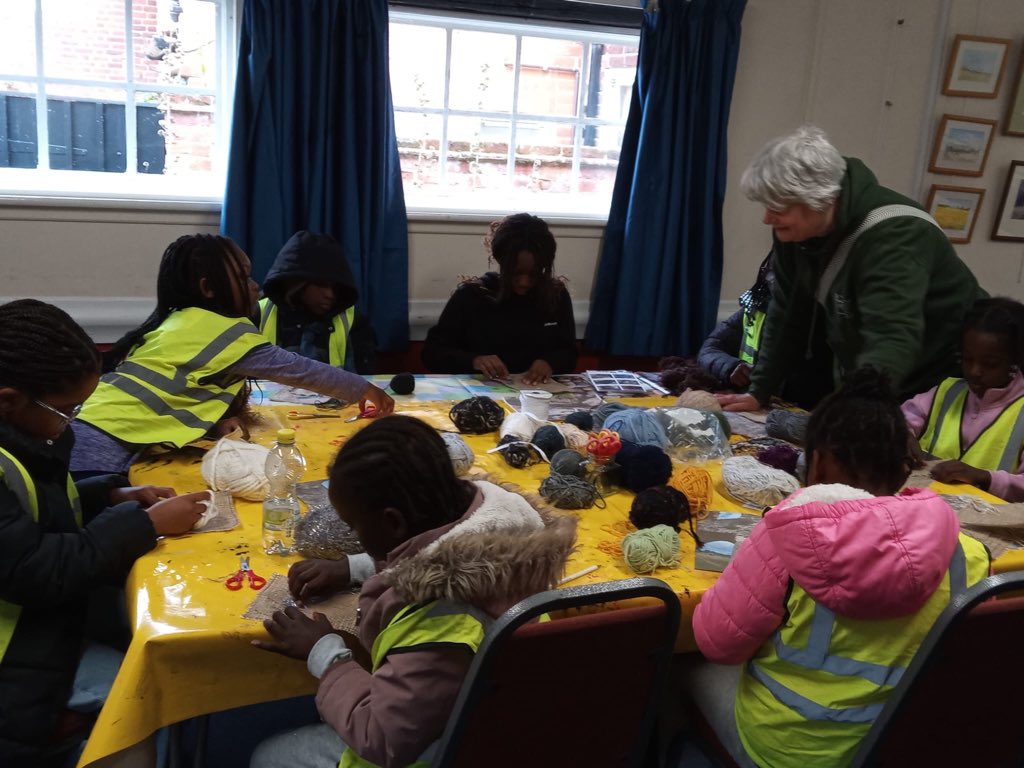 PHOEBEIPS's tweet image. Our trip to Dunwich included textiles fun and exploring the leper Chapel of Dunwich. 

#halftermfun #community #exploring #history #fun