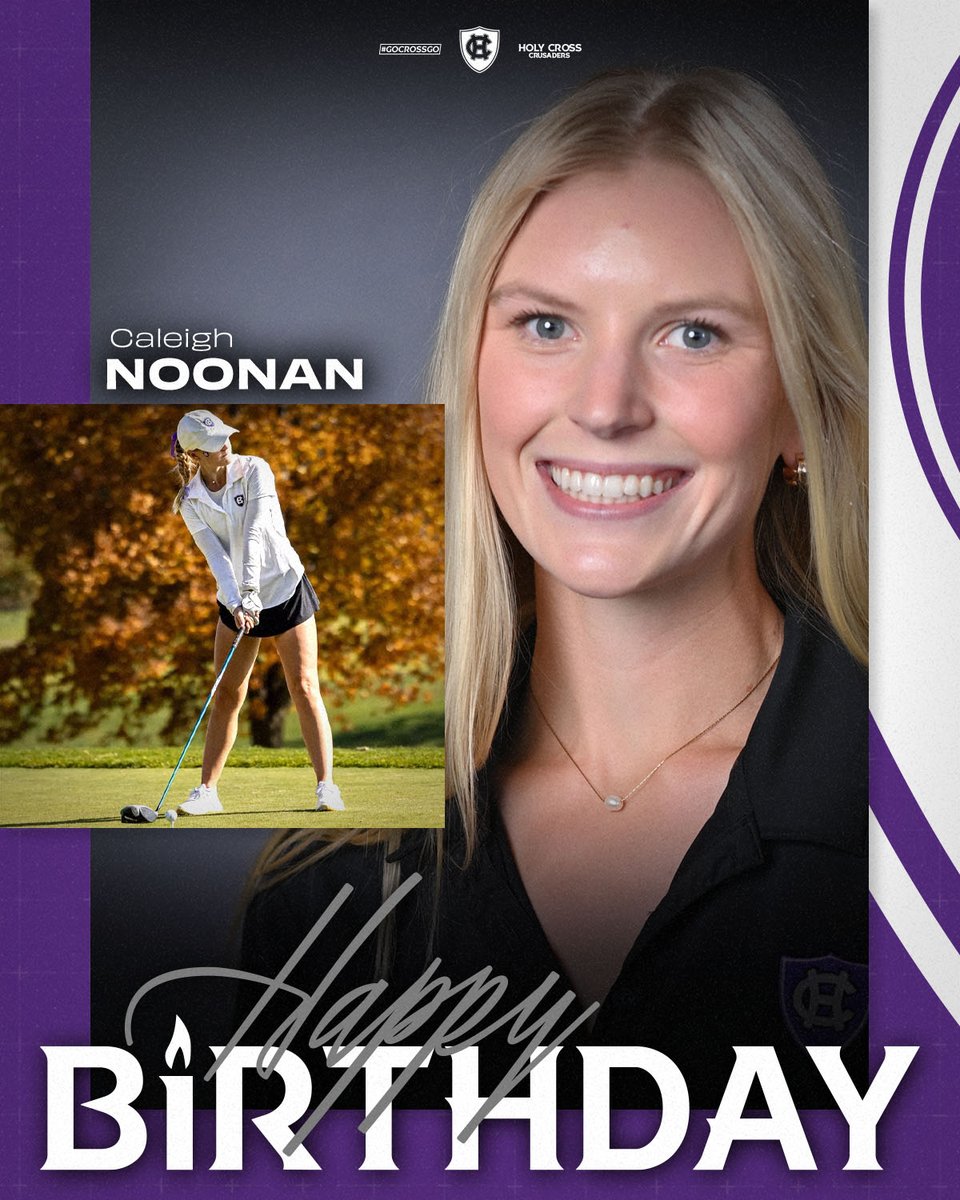 Sending Happy Birthday wishes to Caleigh Noonan! 🎂🥳

#GoCrossGo