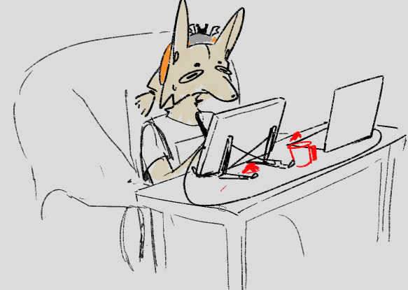 Setup in 2025, Im in family public...
(Red are tissues for a cold)