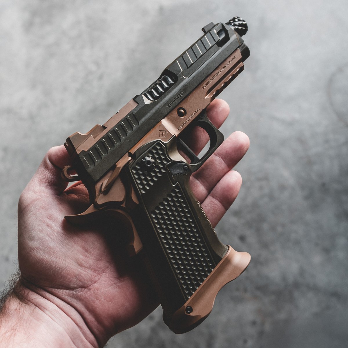 XP Pro out of the custom shop....... 👀👀👀

fusionfirearms.com/xp-pro-9mm-od-…