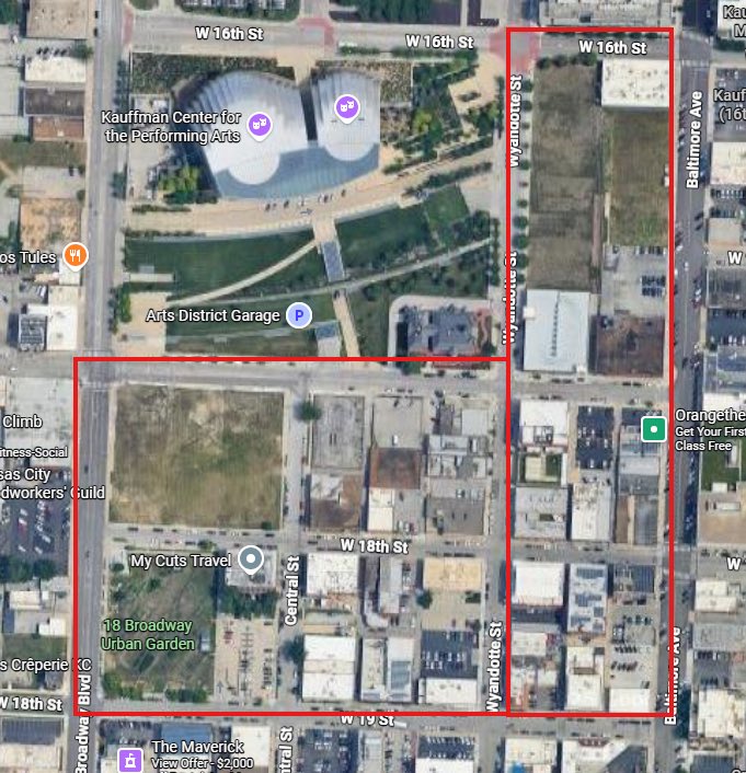 AllenDeatherage's tweet photo. @royalsreview Personally, if I were the end all be all with the @Royals, this would be my location. 
There are probably a million reasons why it wouldn’t work. https://t.co/kzhNBrK1aE