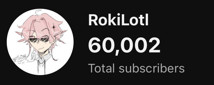 60 FREAKING K TYSMMM