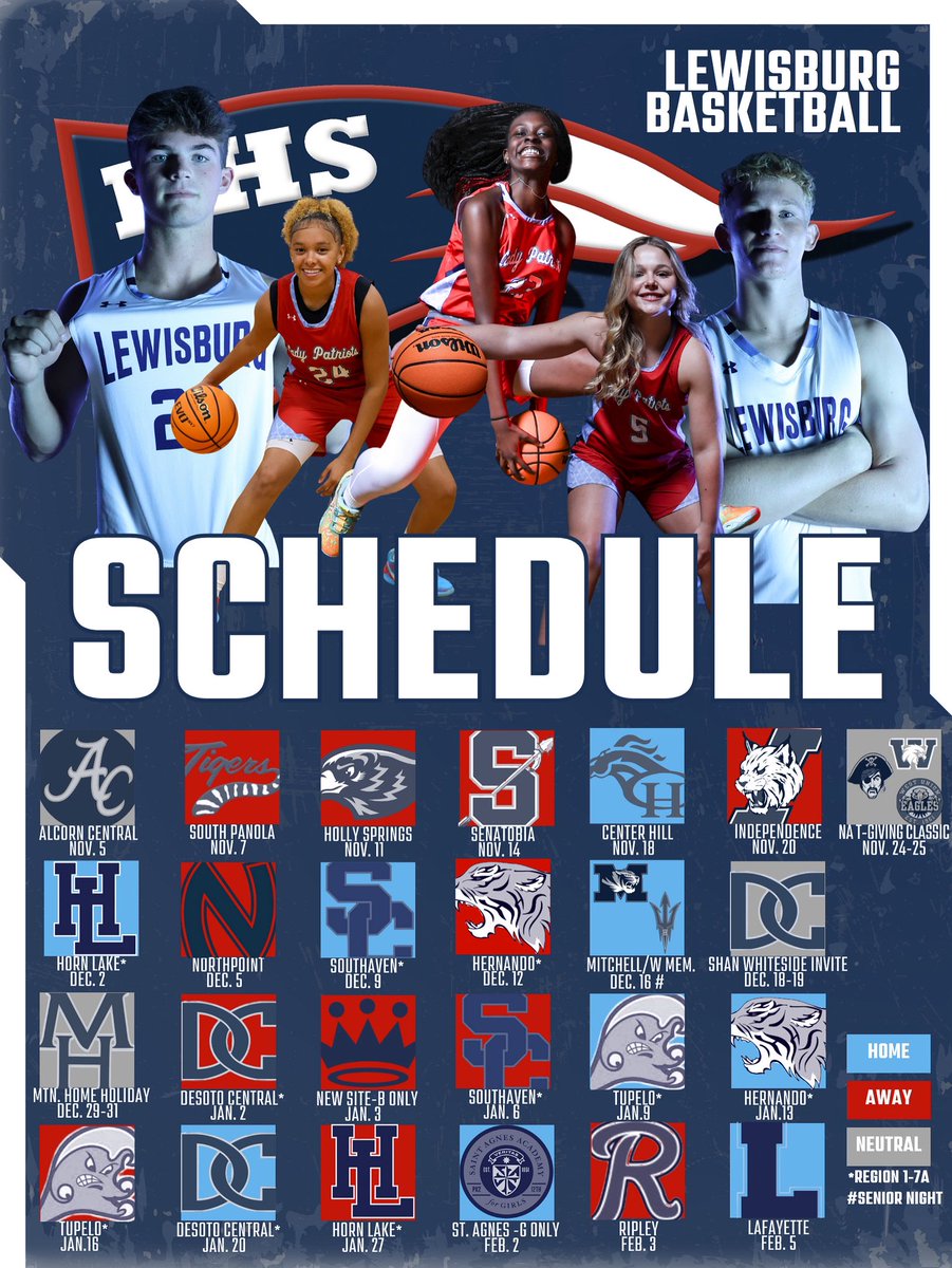 Lewisburg Patriots Basketball tweet media