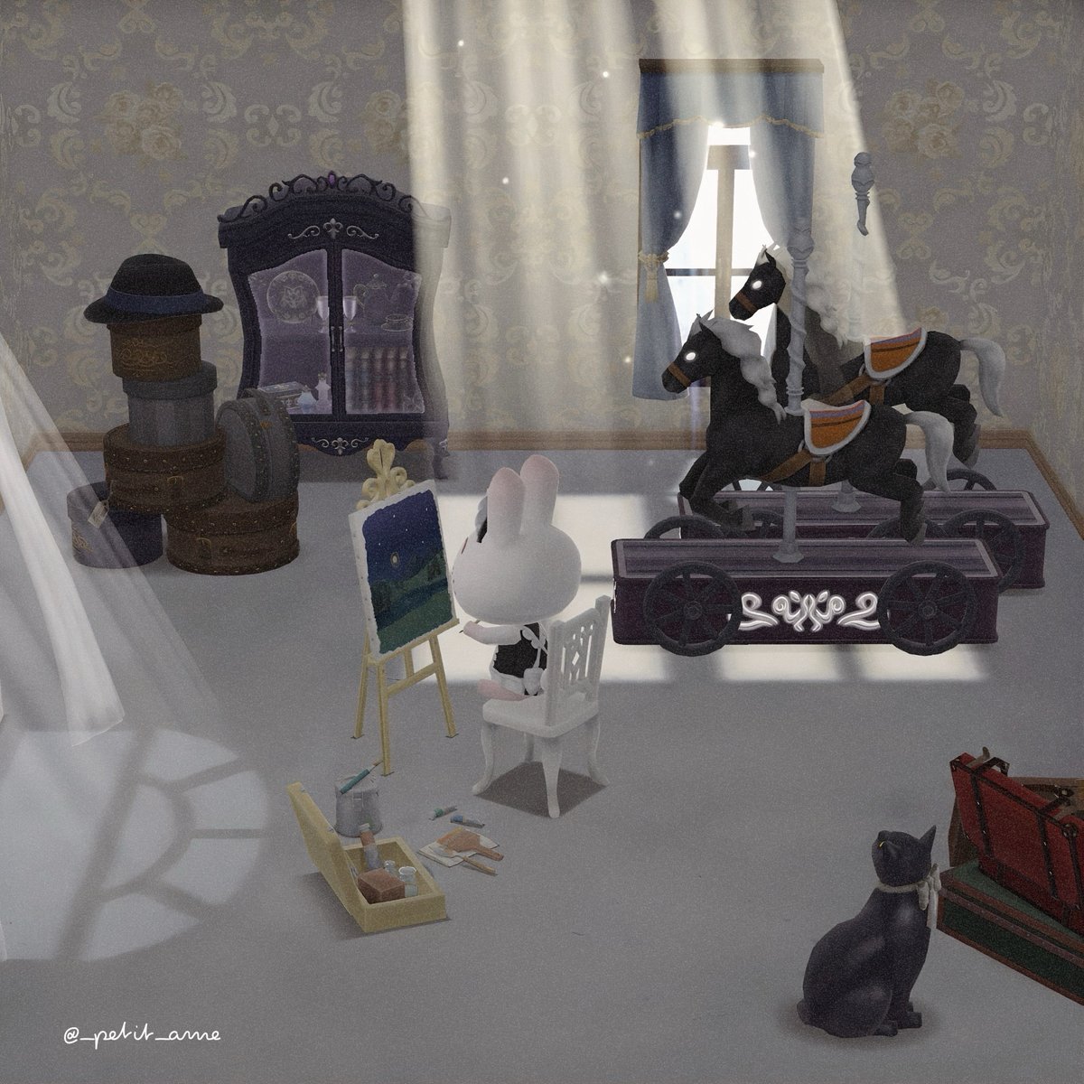 🎠☾⋆｡°

#ポケ森
#ポケ森コンプリート #ポケ森レイアウト