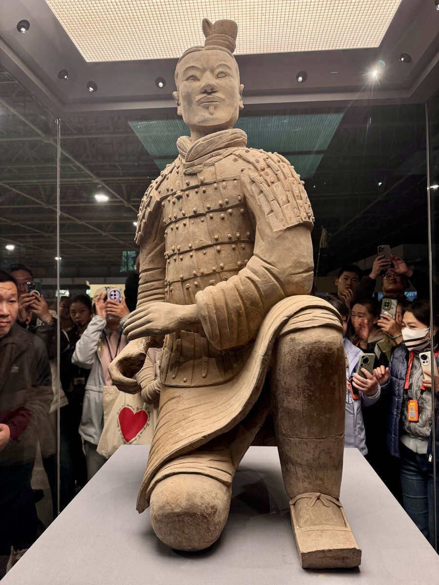 Day 5 got underway with a visit to the Terracotta Army 🏺✨ A fascinating insight into ancient history &amp; one of the world’s greatest archaeological discoveries 🇨🇳 <a href="/StCuthbertsMFL/">MFL at St Cuthbert's High School</a> #StCuthbertsFormingGreatMen