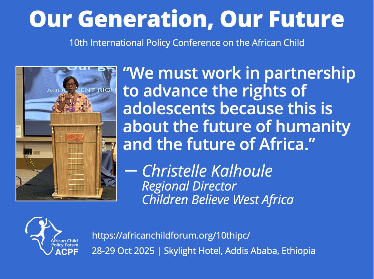 African Child Policy Forum (ACPF) tweet media