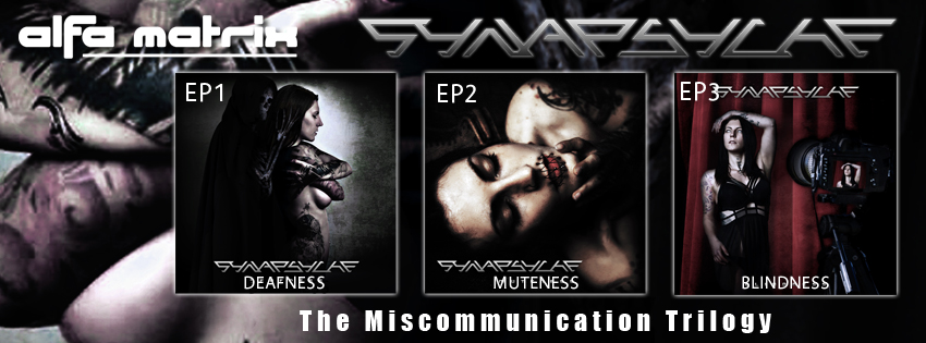 BLUE, YELLOW and RED.
🙉 DEAFNESS: band.link/deafness
🙊 MUTENESS: band.link/muteness
🙈 BLINDNESS: band.link/blindnessep

#synapsyche #trilogy #miscommunication #EBM #dark #electro #darkelectro #industrial #electroindustrial