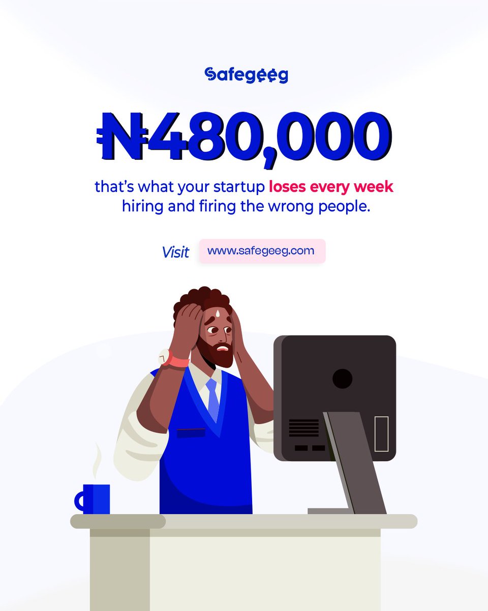 Stop wasting time &amp; money hiring the wrong people, Join Safegeeg and work with verified agents ready to deliver now. Start today at safegeeg.com 

#safegeeg #getafreelancer #freelancers