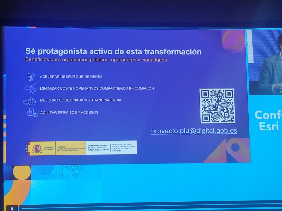 #CEsri25, SETELECO presenta PIU (Punto de Información Único) como ayuda al despliegue de redes comunicaciones.