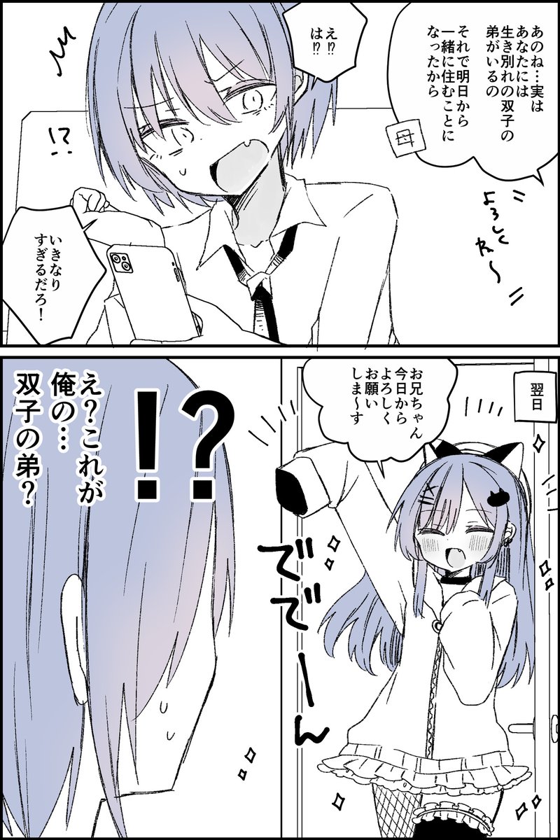 生き別れの双子の弟が女装男子だったやつ 