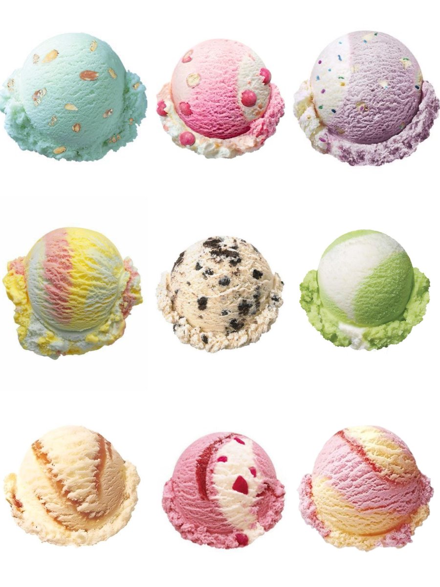 cuteee_all's tweet photo. A Visual Feast of Ice Cream Scoops in Different Flavors.🍦 https://t.co/pqfS9U8MBQ