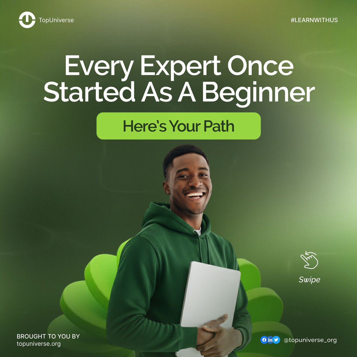 topuniverse_org's tweet image. Every pro was once a beginner. The only difference? They started.

Your story can start today — and we’ll guide you.
Drop a 🔥 if you’re ready to begin linq.sh/universe

#FromZeroToHero 
#TechGrowth
#TopUniverse