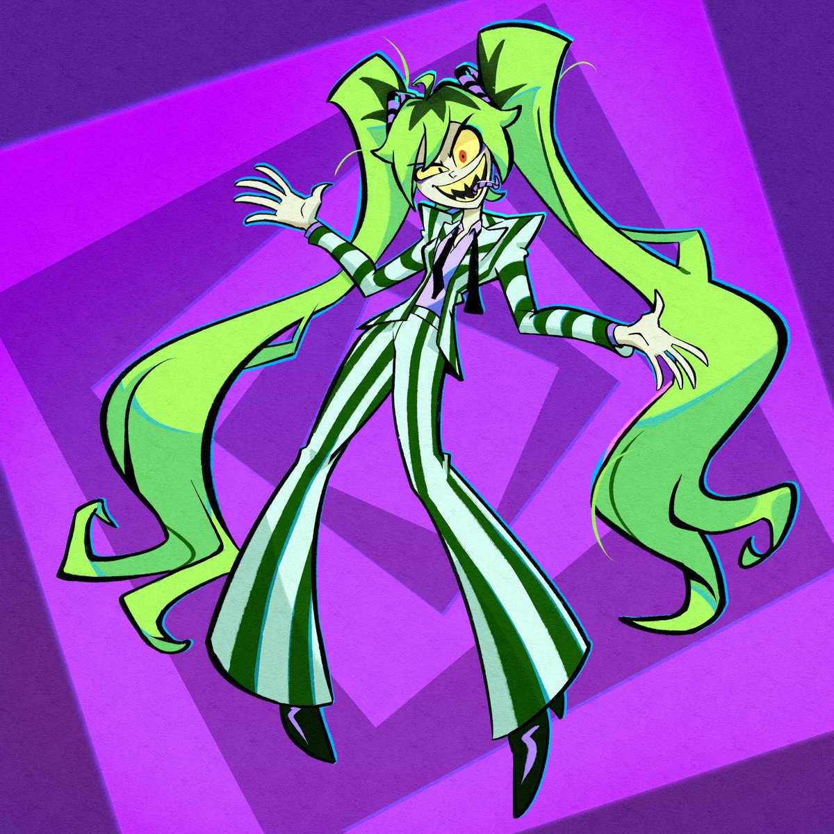 "It's showtime!"
#Beetlejuice #HatsuneMiku