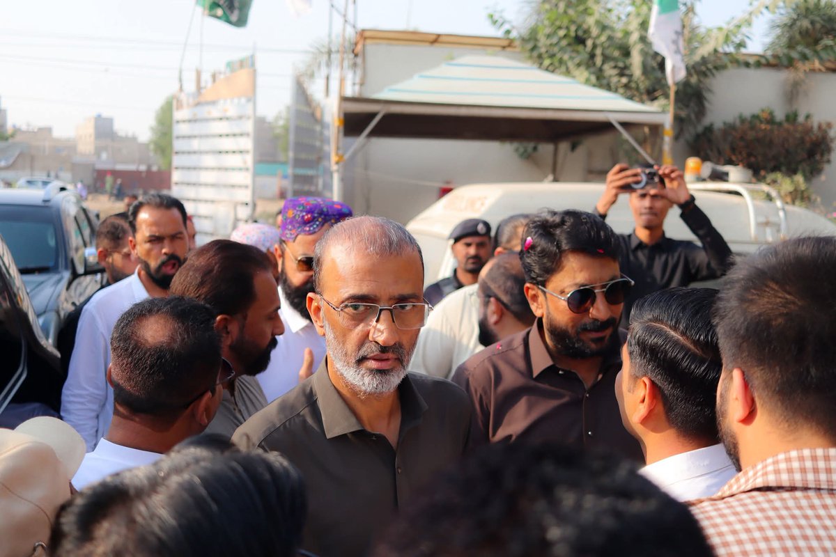 IqbalSandh's tweet photo. پیپلز لیبر بیورو ضلع شرقی گلشن و جناح ٹاؤن کی جانب سے راؤف احمد ناگوری صاحب کے اعزاز میں منعقد استقبالیہ جلسے میں شرکت اعزاز رہا۔ پارٹی کارکنان کے جوش و جذبے کو سلام! ✊🌹
#PPP #PeoplesLabourBureau #KarachiDivision https://t.co/wFmiwC8ZsI