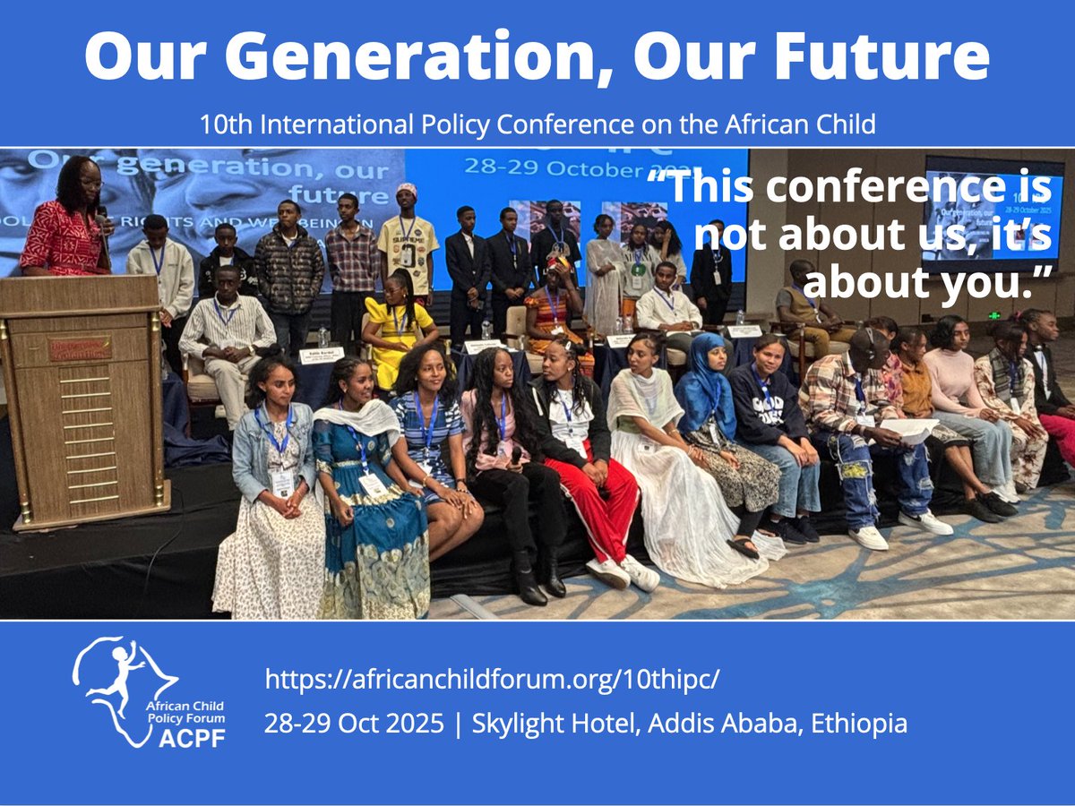 African Child Policy Forum (ACPF) tweet media