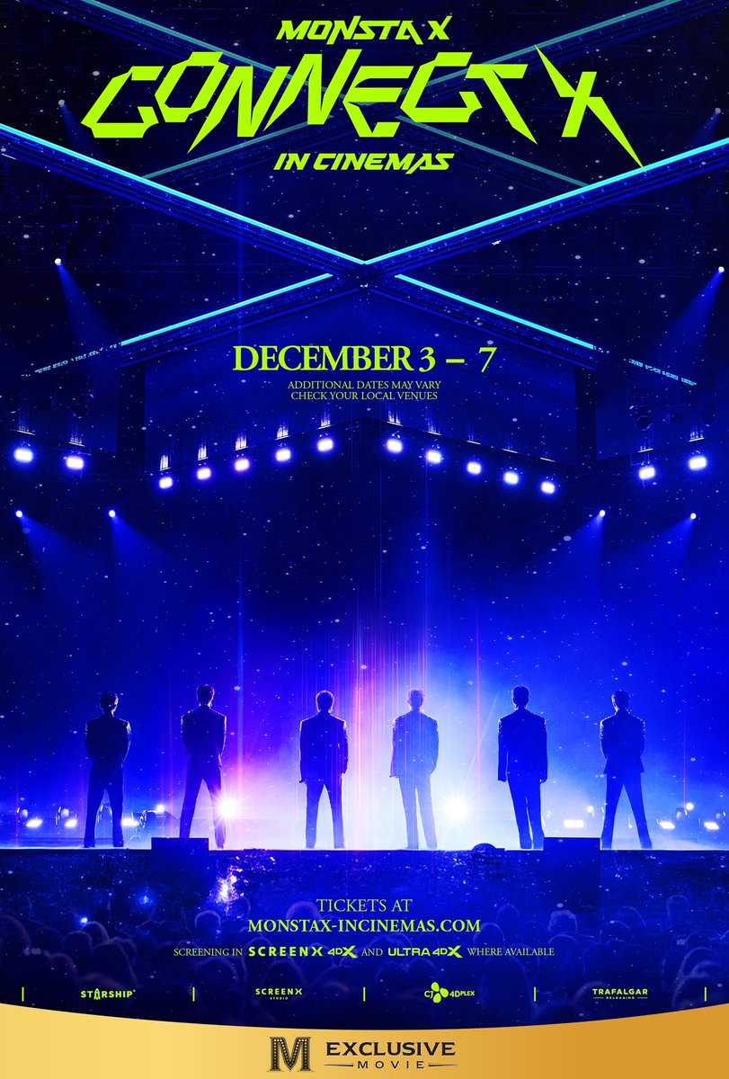 MajorGroup's tweet image. มอนเบเบ้เตรียมตัว! ความมันส์สุดอลังด้วยดนตรีสดและเซ็ตลิสต์ที่เรียกเสียงกริ๊ดกระหึ่มทั้ง KSPO DOME!

ภาพยนตร์คอนเสิร์ตสารคดี MONSTA X CONNECT X ที่จะพามอนเบเบ้มองย้อนกลับไปตลอด 10 ปีที่อยู่กับมอนเอ้ก ทั้งรอยยิ้ม เสียงหัวเราะและน้ำตา พร้อมบทสัมภาษณ์ความในใจของเมมเบอร์

3-7…