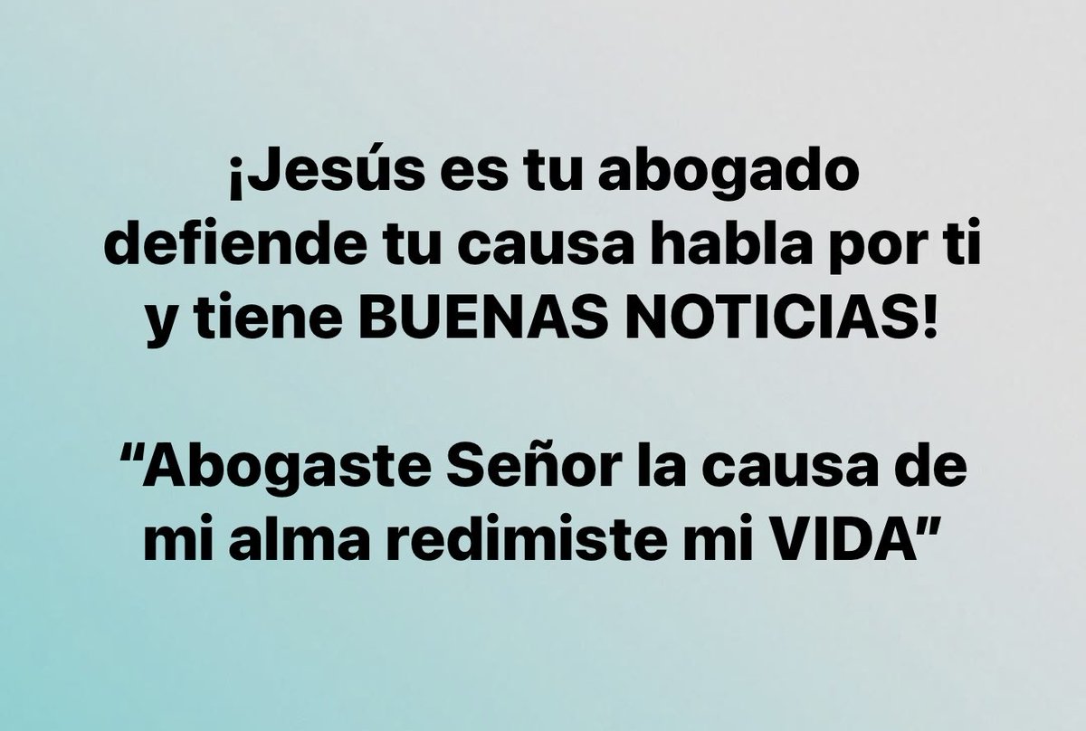 Así es, confía y espera.