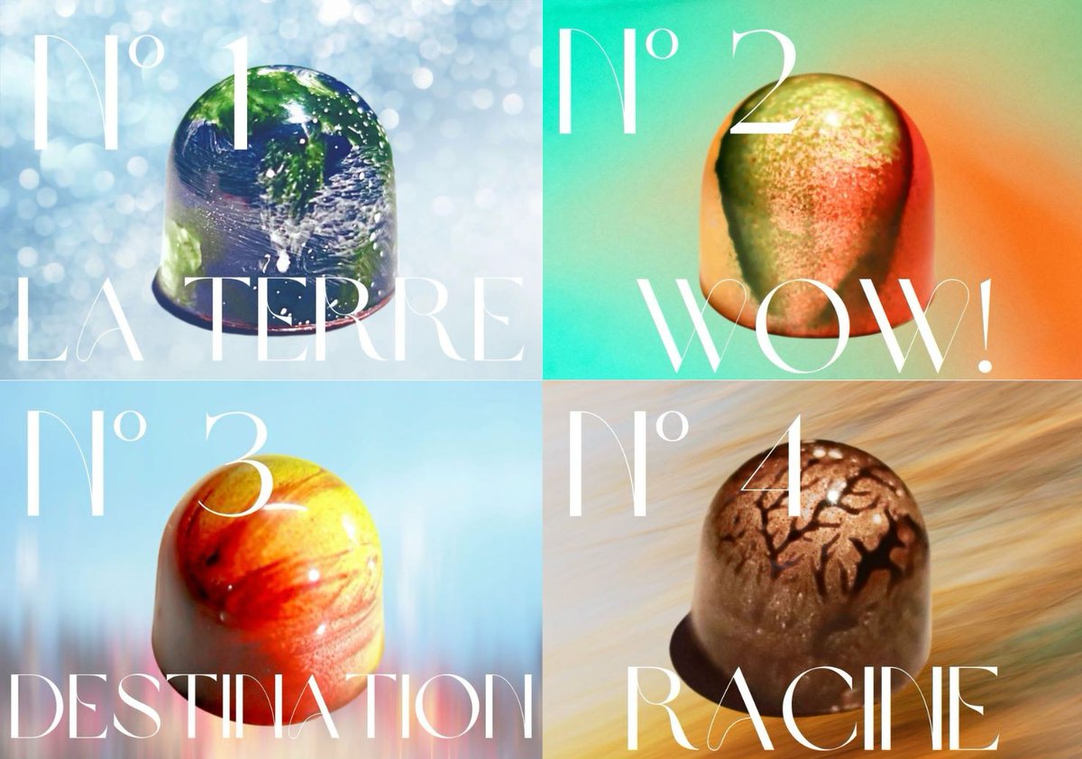 mebuku2's tweet image. 日本人の女性ショコラティエ（35）が
パリのC.C.C.で外国人最高賞！
審査員を
「これは至高」とうならせた
4粒のショコラ👇
▶mebuku.city/news/shop/post…

#ショコラ #CCC #チョコレート