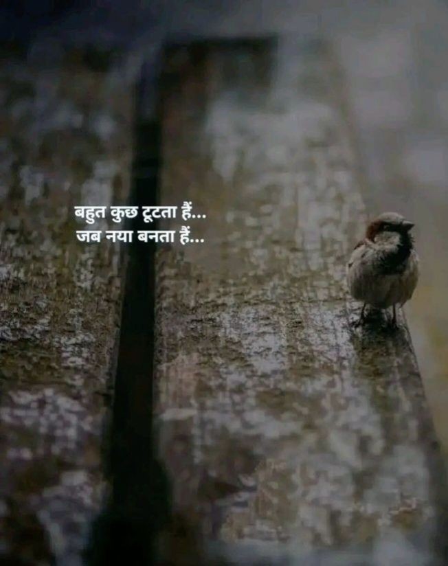 बहुत कुछ टुटाय है,
जब नया बनता है ...See more