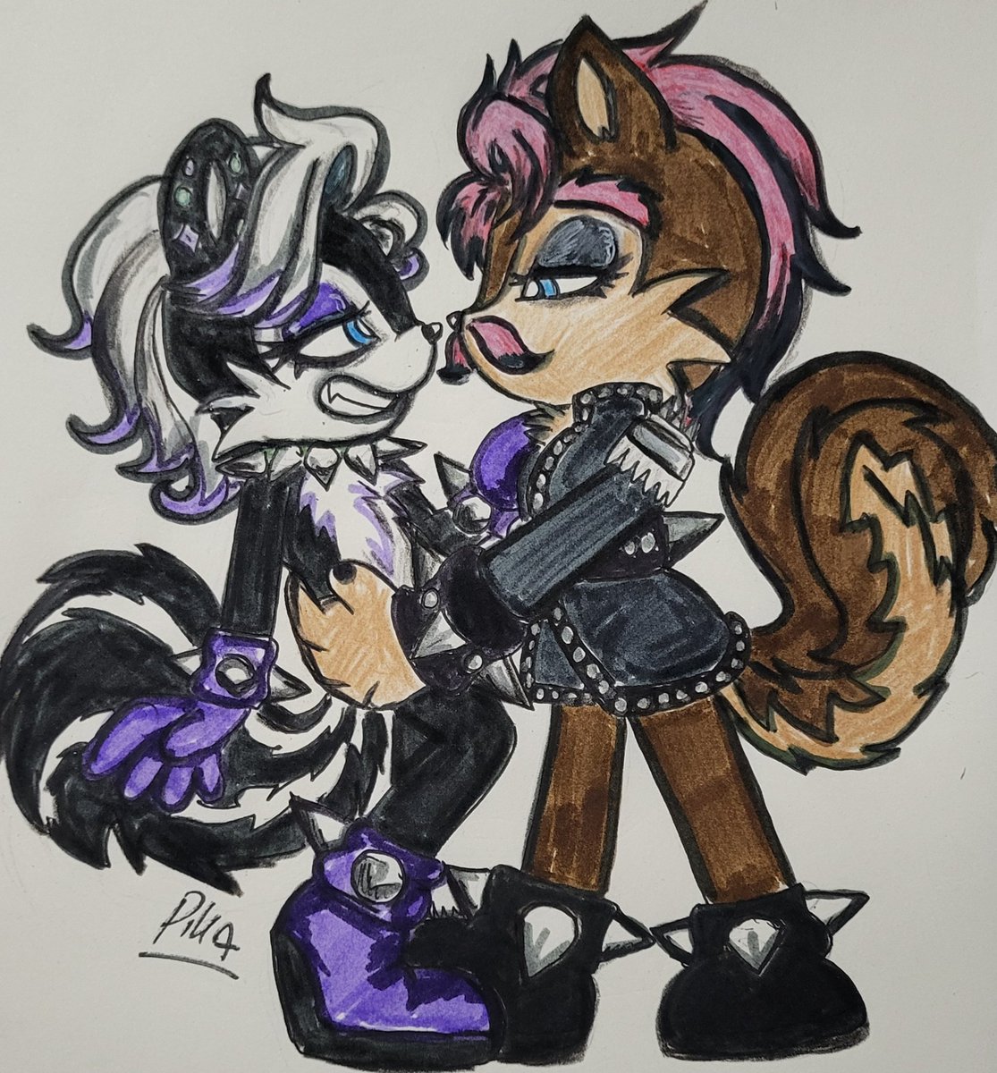 SailorSonikku's tweet photo. Max Acorn & Geoffrey St. John but they're goth femboys and dating bc they deserve each other
#SonicTheHedgehog #archiesonic #maxacorn #geoffreystjohn #maxoffrey https://t.co/lYQgE5vCu0