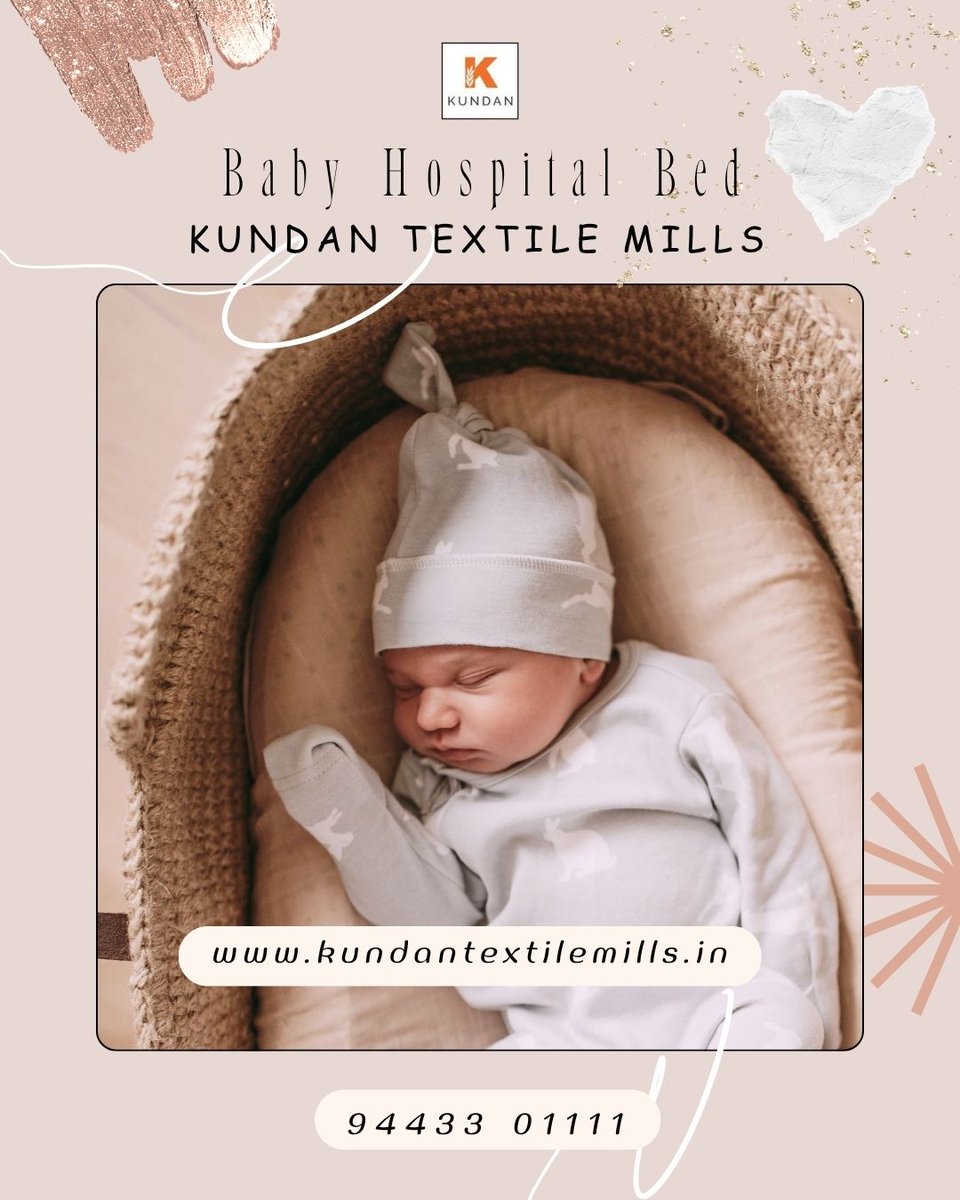 Kundantextile's tweet photo. Kundan Textile Mills
Baby Hospital Bed
#baby #hospital #babyhosptial #child https://t.co/lLGOD91L1s