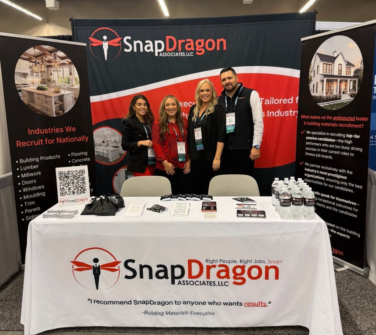 SnapDragonNH's tweet image. ☺️Final day at WMA in Cleveland, and we’re all smiles at Booth 809!

Huge shoutout to everyone who stopped by so far!

Still need to talk through a role or a Q4/Q1 hiring plan? Come see us before day’s end, and let’s lock in next steps.

#WMA25 #networking #millwork
