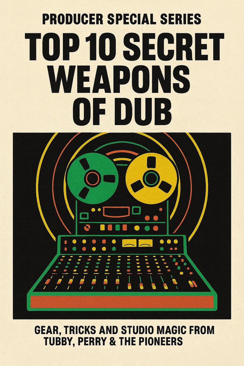 dubmatix's tweet photo. The Top 10 Secret Weapons of Dub (1970s–Today)
Classic Studio Gear That Defined the Sound of Reggae and Dub
 
Read The Full Story 
https://t.co/pD8h6C2GFn https://t.co/uUar4JjhYn