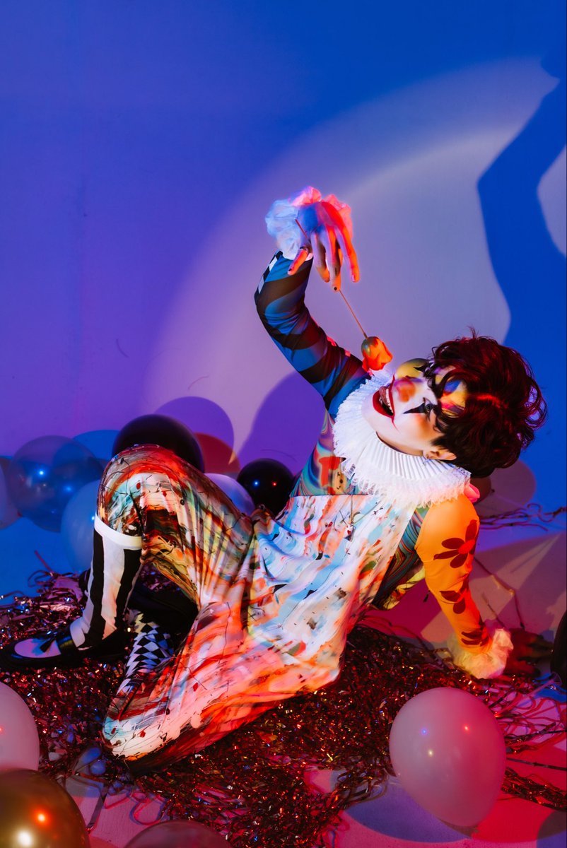 Every hue tells a CLOWNY joke! 🤡🎭

Photography <a href="/muay1967/">Muay1967</a> 
Retouch: <a href="/guitarze/">donald henry</a> 
Make up + Hair: <a href="/a/">Ani</a>.art_101 
Face Make up : @nxxgpnp 
Posing Guidance : @Armmymakeup
Studio Assistant : @netnapha_0062
Studio : @taichumstudio 

#DEndBoii #DEndPosts #Halloween #HappyHalloween2025