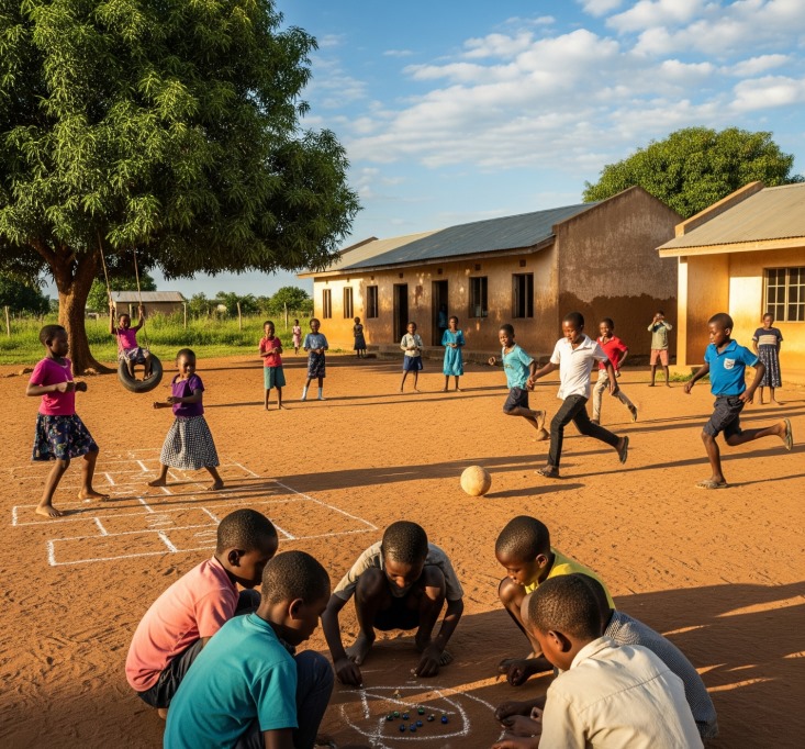 KingscityDev's tweet photo. ⚽ To mark #WorldMentalHealthDay2025 themed “Access to Services – Mental Health in Catastrophes and Emergencies,”
 @KIID partnered with schools in Edo State for football &amp; games promoting youth wellbeing, teamwork &amp; awareness.
#MentalHealthMatters #KIID #SportForWellbeing https://t.co/DDf8o2tPDh