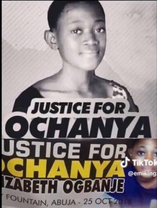 Omolomo_o's tweet photo. Her perpetrators were allowed to walk out of the court freely.

Flawed judicial system didn’t make ochanya get the justice she could have gotten. 

Both the father and son of Ogbuja family must answer to this.

 #JusticeForOchanya https://t.co/0zdTkVuHjg
