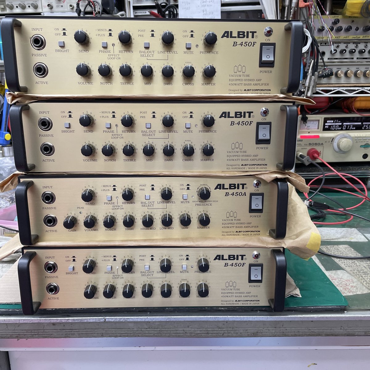 わたくし愛用のアンプが生産終了するとのこと。発売から10年経っている