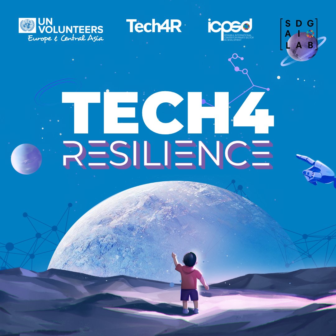 UNVEurasia's tweet image. 📢 Introducing #Tech4R 💡

Up to 150 UN Volunteers are joining forces to build digital solutions for disaster resilience across Europe and Central Asia.

Launched by UNV and UNDP ICPSD SDG AI Lab, the initiative supports the UN in driving digital innovation for stronger, safer…