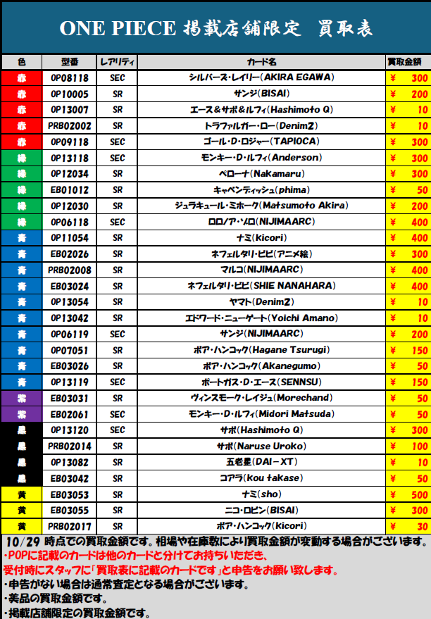 ブックオフ307号枚方池之宮店 トレカ専用アカウント on X