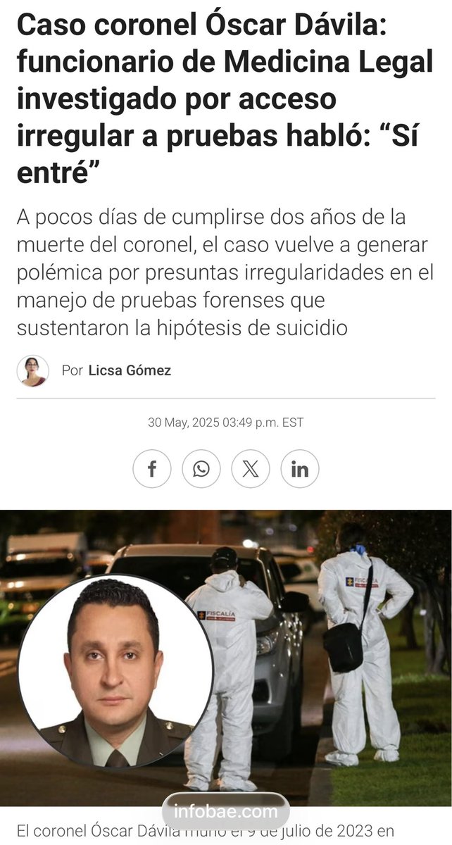 ANIABELLO_R's tweet photo. No podemos olvidar al Coronel Dávila, ni dejar de exigir la verdad. https://t.co/fH2PUWKdSv