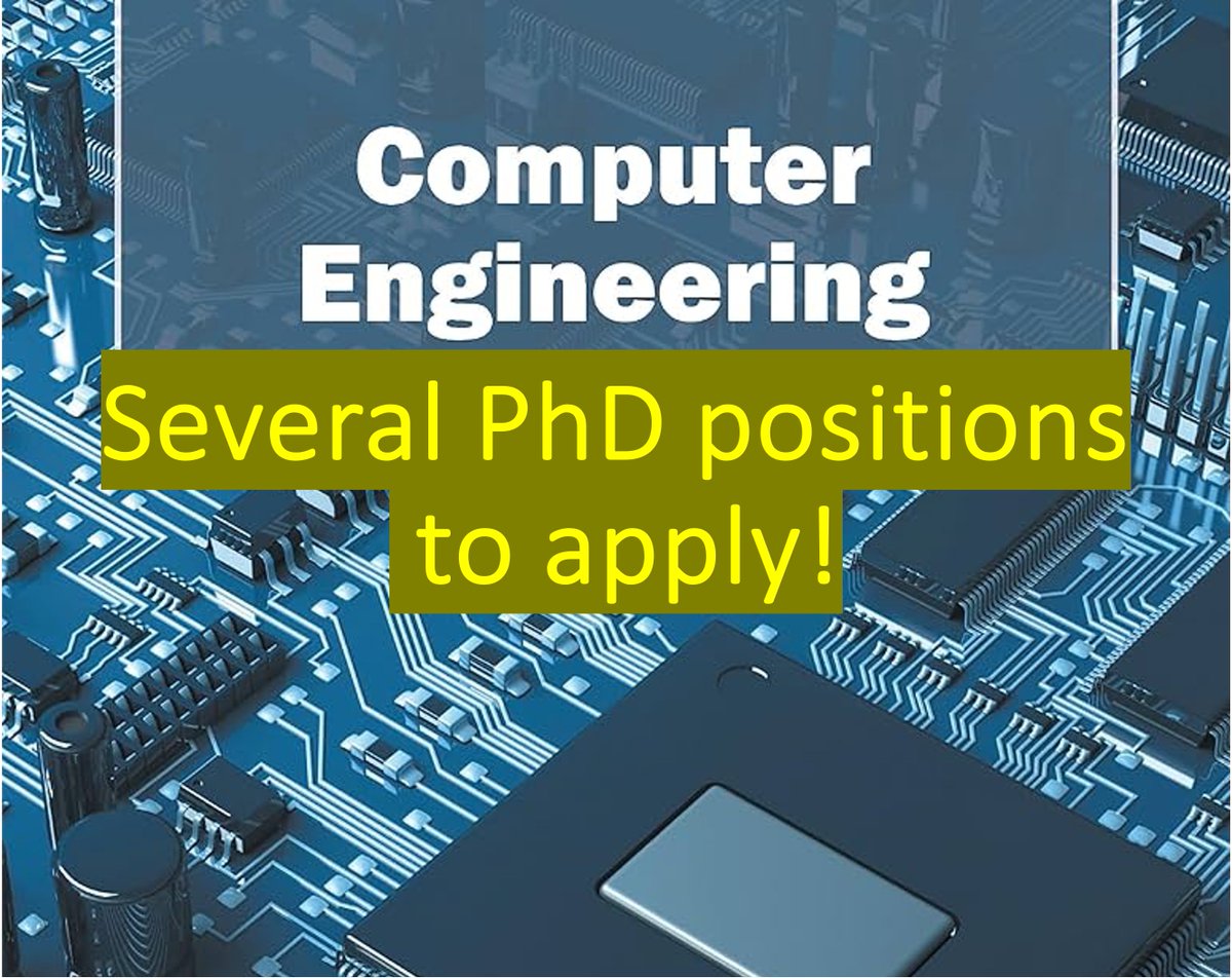 owlindex's tweet image. PhD positions (Over 200 positions) in Computer Engineering await your application worldwide. 🌍💻
owlindex.com/oi/zGIvYEGp
#Owlindex #PhDOpportunities #ComputerEngineering #GlobalEducation #HigherEd #Phd #phdposition #phdstudent #research